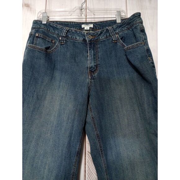 Cato Jeans Ladies 18W Mid‎ Rise Flare - Picture 3 of 7